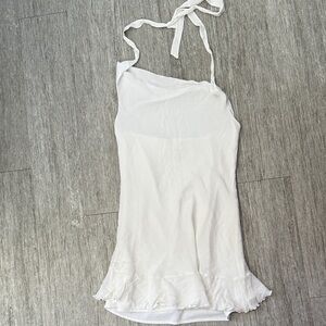 Reformation Elegant Cream Dress